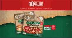 Desktop Screenshot of goodfellaspizzas.com